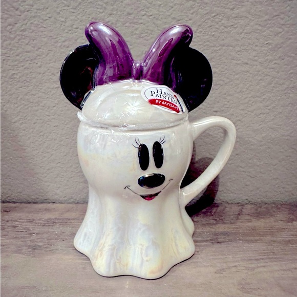 Minnie Mouse iridescence Mug with topper - Picture 1 of 3